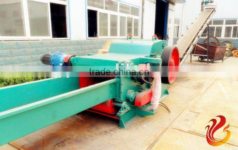 China High Efficiency 20-30t/h Drum Wood Chipper