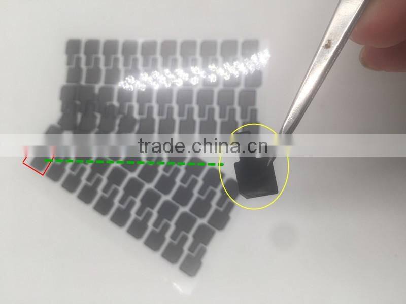 Qr code sticker small black sticker security sticker for iphone 6 glass lens for iphone 6 plus glass