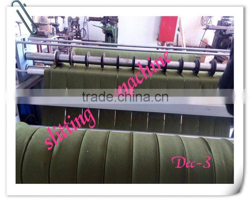 Ultrasonic slittingand cutting machine