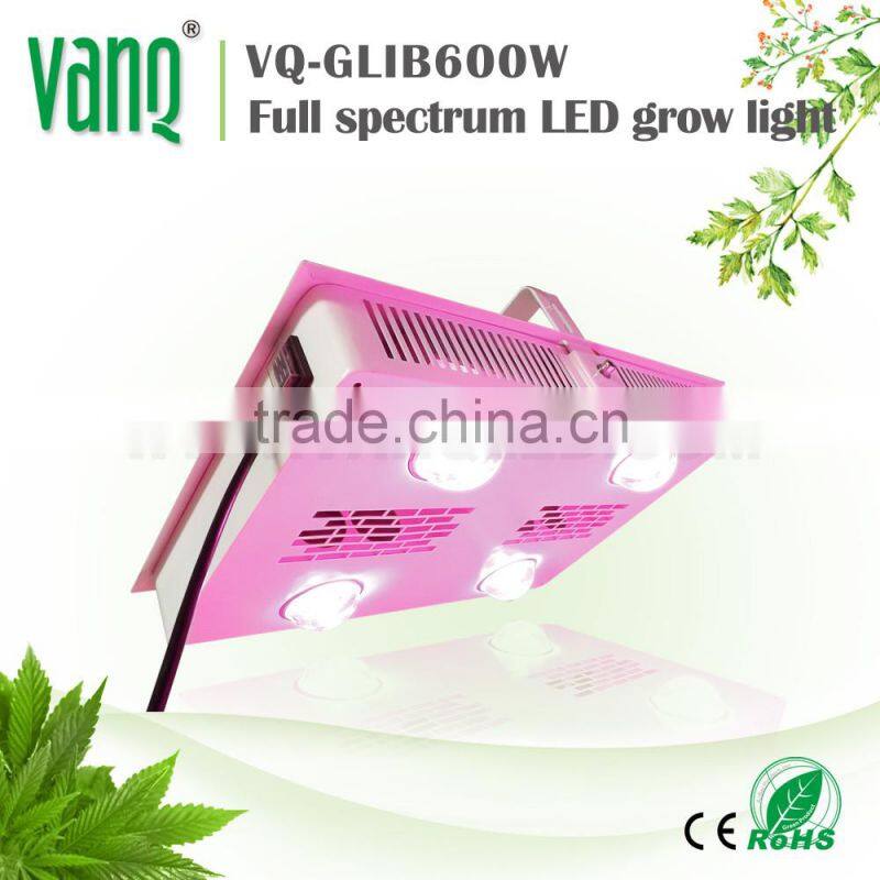 600 watt led grow light with aluminium reflector lamp shade