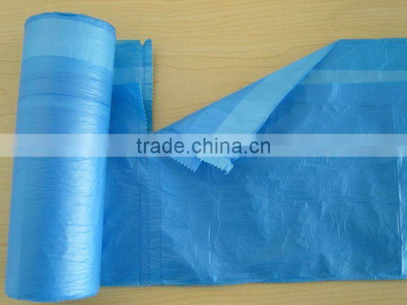 PE Plastic Drawstring Trash garbage bag