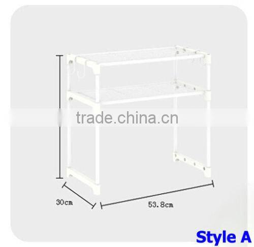 Home kitchen detachable metal microwave oven rack