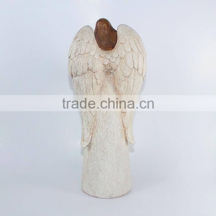 Home large decorative angel figurine