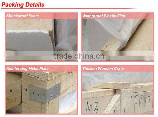 Luxry large stone lamp with statues