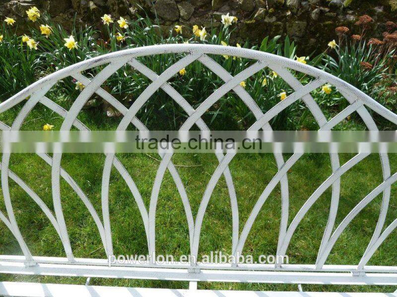 2 Seater Garden Bench Outdoor Folding Furniture Gothic Style