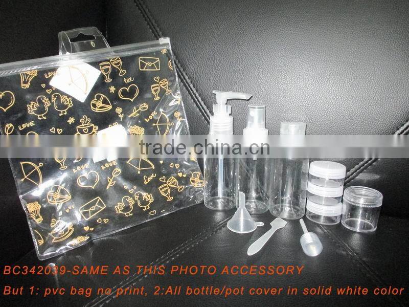 8pcs travel bottle set for women travel bottle container travel bottle kit