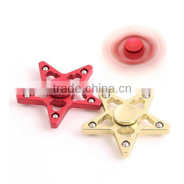 High speed colorfull star finger fidget spinner wholesale