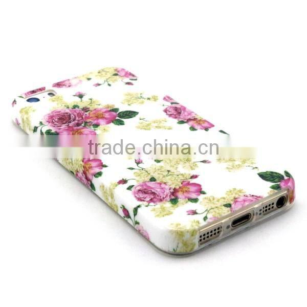 Low MOQ Custom IMD Technology TPU Phone Case For Iphone 5