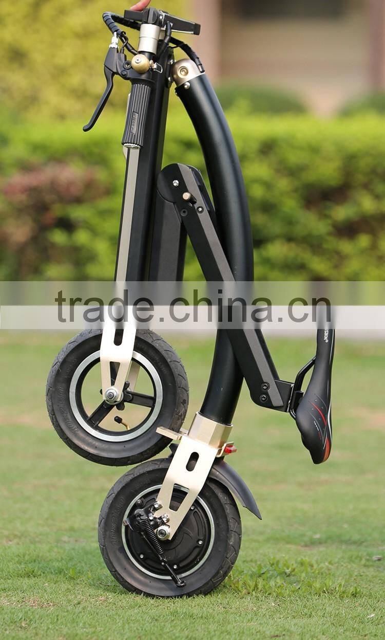 New innovate amazon best selling 10 inch mini motor bike folding electric bike for adults