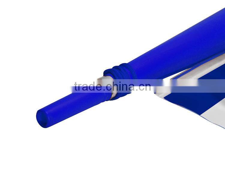 Eco-friendly PE Horn French Fans Horn with national flag