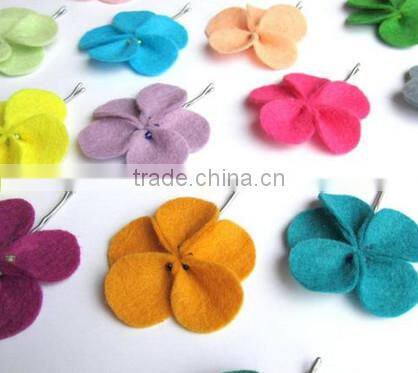 2017 hight quality new products hot sale interior home party decoration handmade promotion felt giant artificial flower