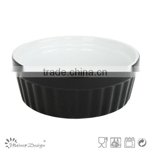 ceramic round shape ice cream bowl