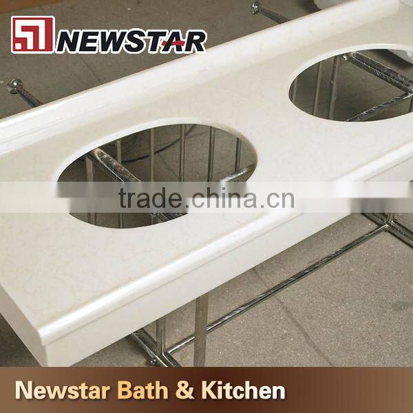 Chinese hot sales good qualtiy artificial marble kitchen tops