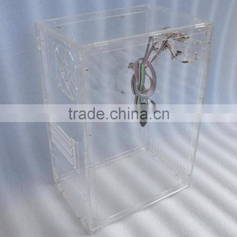 Custom Plexiglass Acrylic Computer Case with Led Light