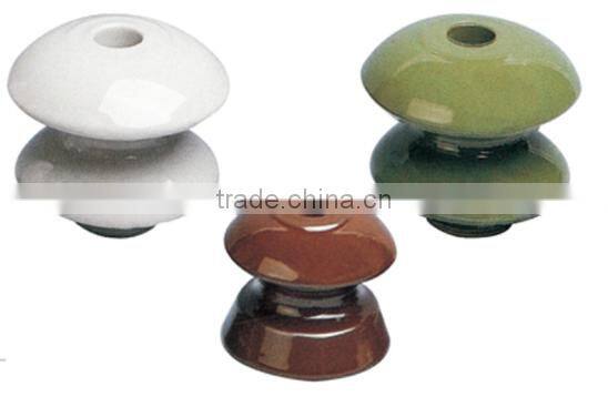 low price inventory porcelain electric fence shackle insulator F-2
