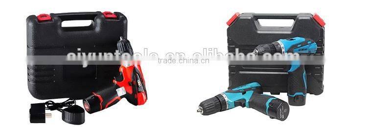 Portable 12V Electric Mini Cordless Screwdrivers 180N.M Torque Li-ion Battery Rechargeable Cordless Screwdrivers