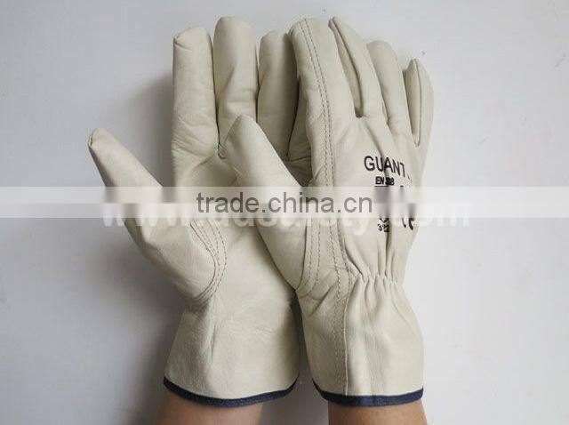 DDSAFETY Cow Grain Driver Gloves Without lining