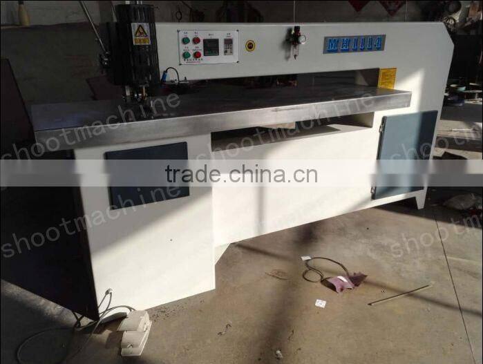 Thin Wood Veneer Splicing Machine MH1114 with Throat depth 1300mm and Thickness of veneer 0.3-3mm