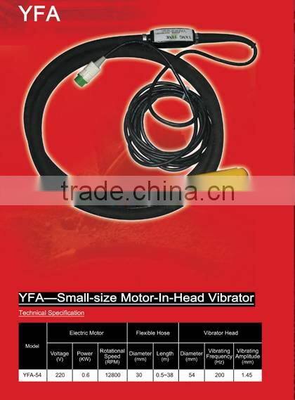 high frequency concrete vibrator