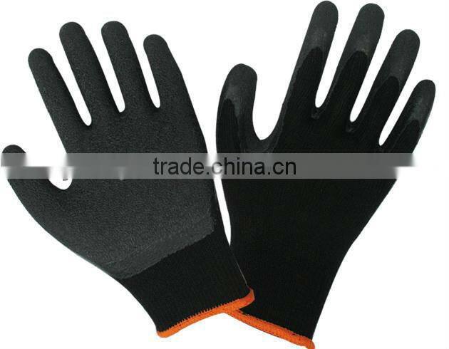 Latex palm coating safety gloves with factory price
