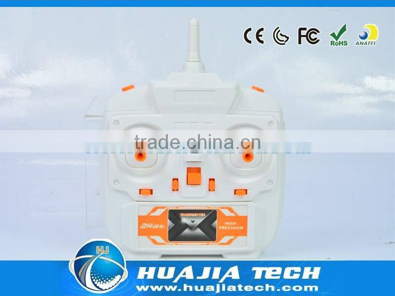 Manufacturer 2.4G 4.5CH remote control 6-axis aircraft helicopter UFO drone Gyro with camera White