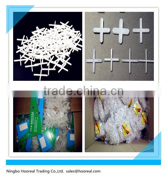 200PCS Plastic Cross Type Tile Spacers for leveling system Spacing Floor Wall 3mm Tiling Tools