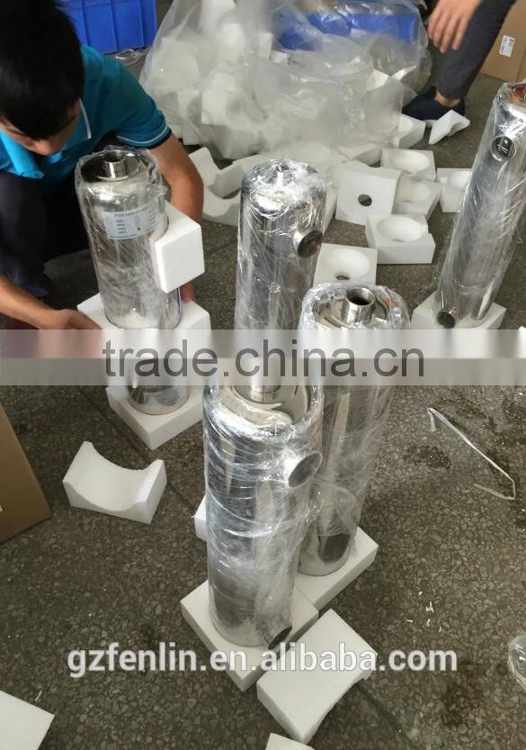 stainless steel swimming pool shell tube heat exchanger