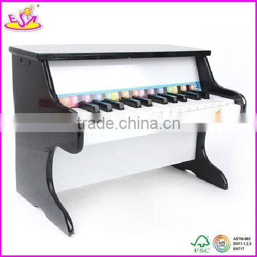 2017 New wooden toy piano, popular wooden piano toy and hot sale children wooden toy piano with factory price W07C014