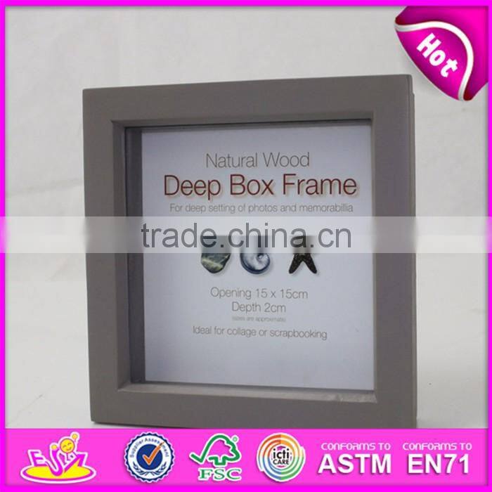 2017 new fashion wooden photo frame,top popular wooden frame photo,hot sale wooden photo frame W09A039