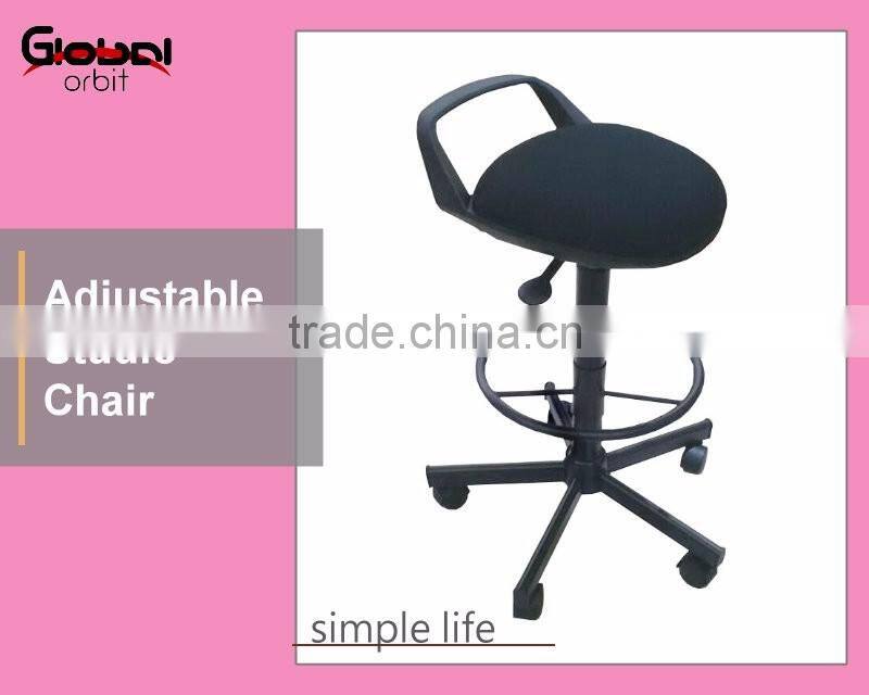 Mobile Office Pub Furniture Swivel Backless Guitar Chair Bar Counter Stool
