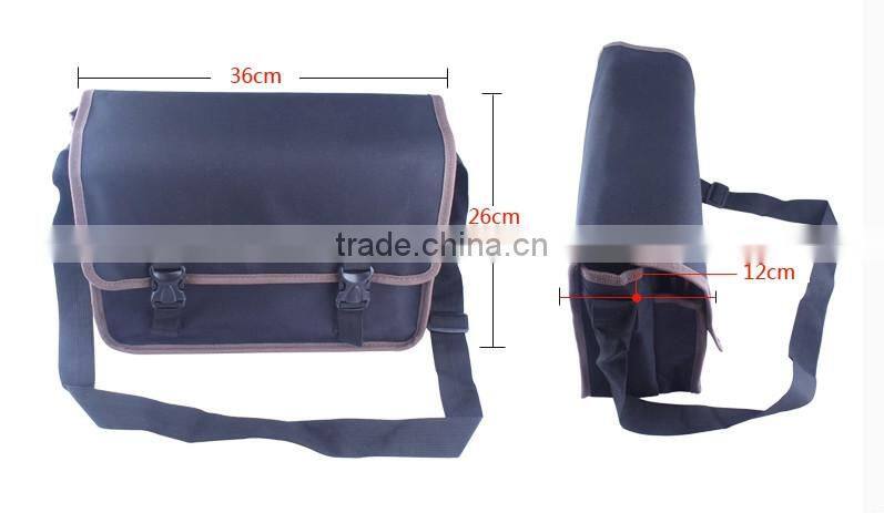 Multi-function large capacity electrician tool messenger bag