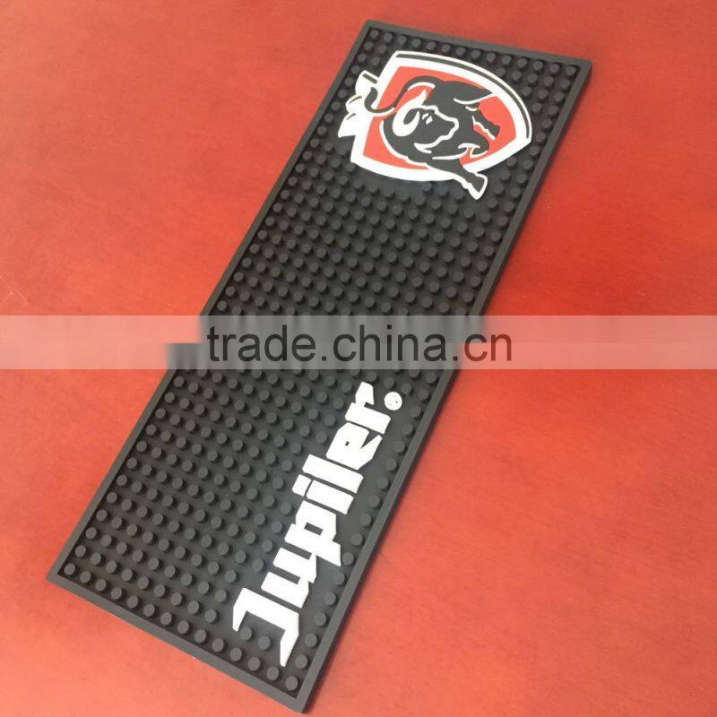 NEW PVC rubber Bar Mats, non-slip pad bar accessories