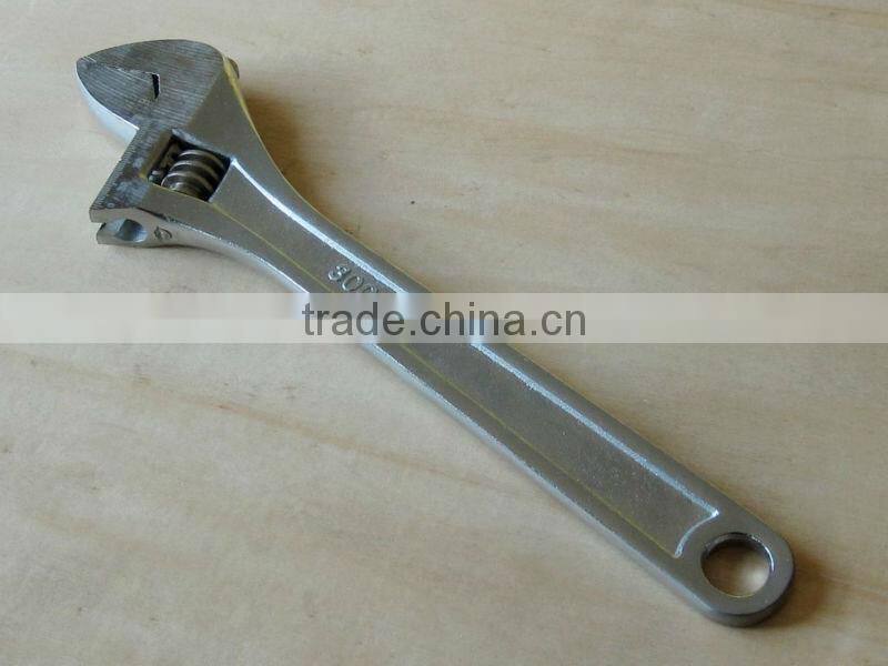 8"-24"chromed polished America type Adjustable wrench