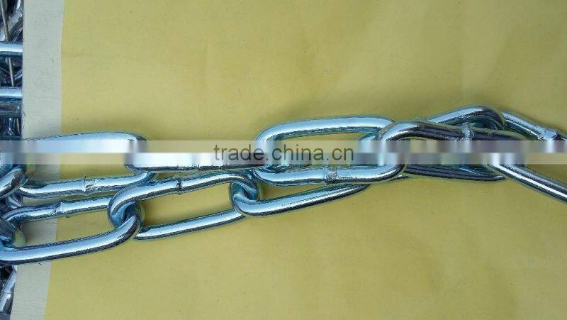 DIN763 long chain,welded link chain