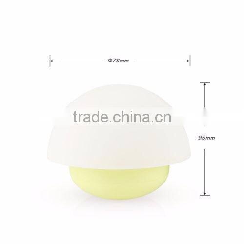 7 Color Touch Sensor Dimmable Lamp Yellow Tumbler Mushroom LED Kids Night Light