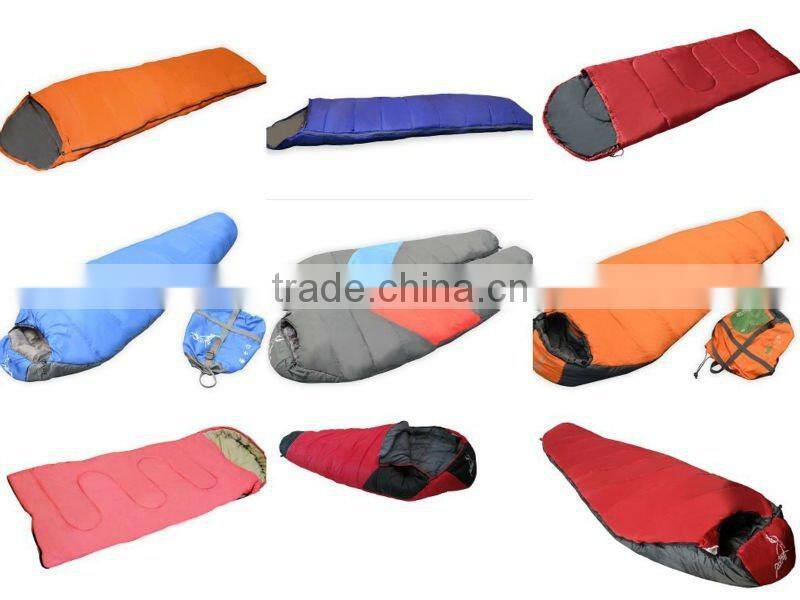 2014 New Design Down Camp Mummy Sleeping Bag