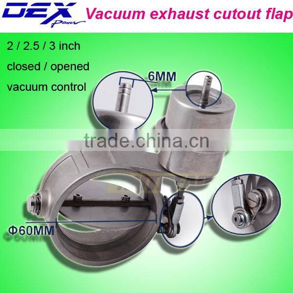 2 /2.5 / 3inch auto exhaust part electronic valve vacuum control cutout kit