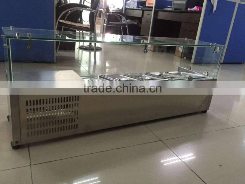 2016 Commercial Counter Top Cold Bain Marie/Luxury Bain Marie