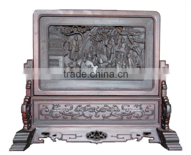 wooden screen,"The scenery of landspace"