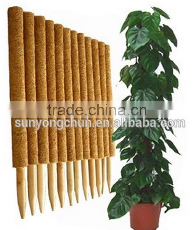 PVC & Bamboo Coco Bar or Stick for plant, flower