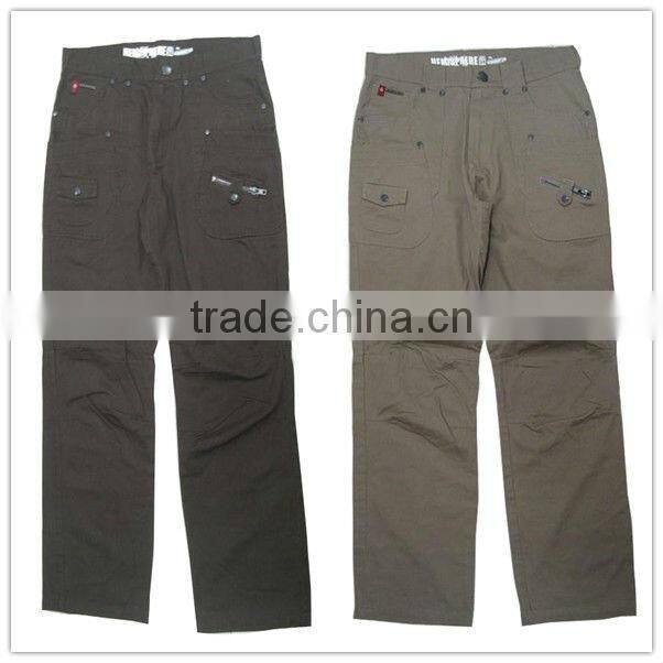 ALL103 mens twill cargo pants