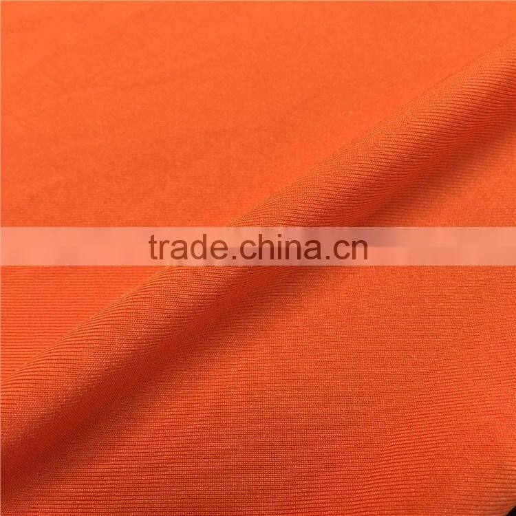 Hot 100% spun polyester single jersey knitted fabric for wholesale