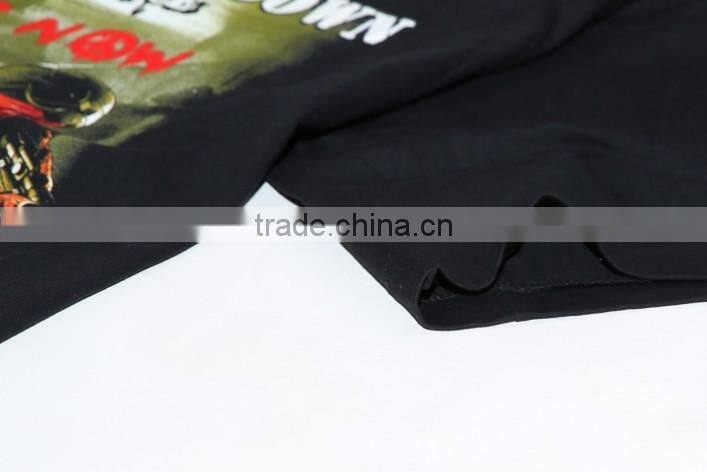 2016 new model wholesale blank 95 cotton 5 spandex tshirt with sewing machine