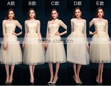 2015 casual cocktail party designer one piece party dress