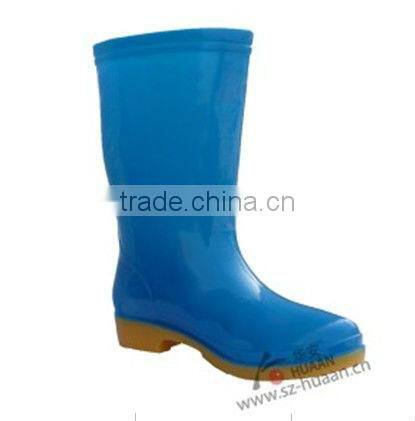 Water proof steel toe safety PVC rubber rain boots