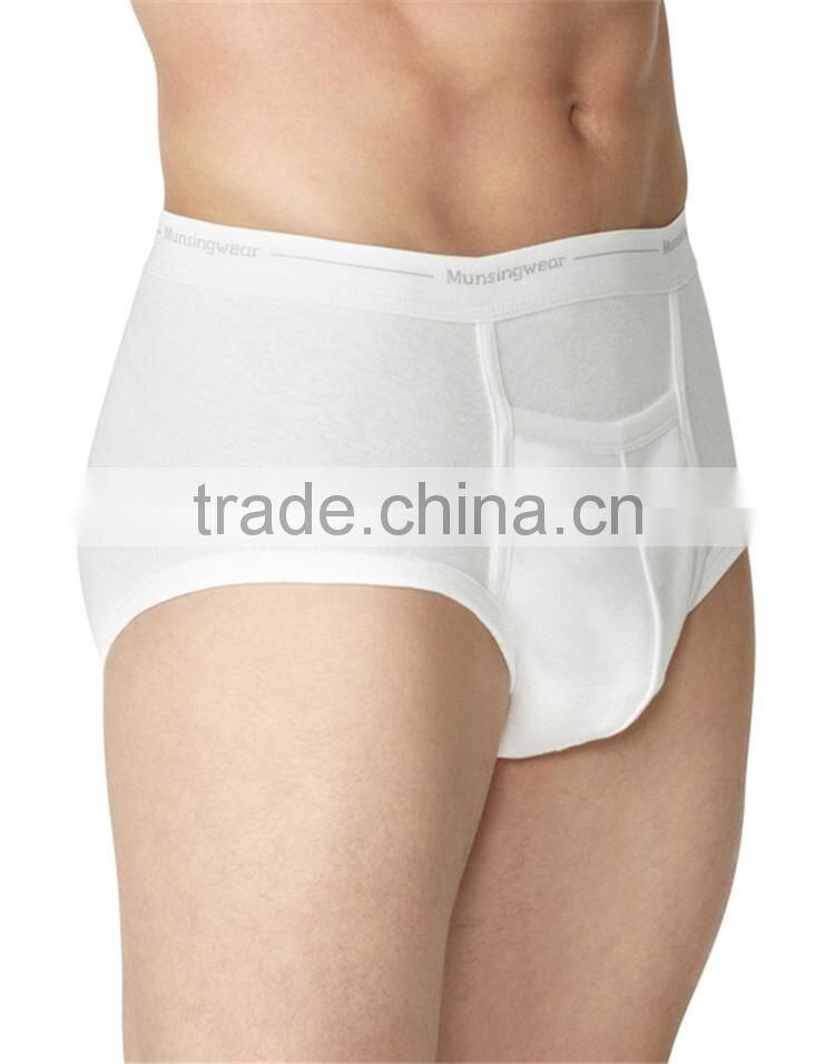 Comfortable breathable cotton fabric wholesale plain white boxer shorts