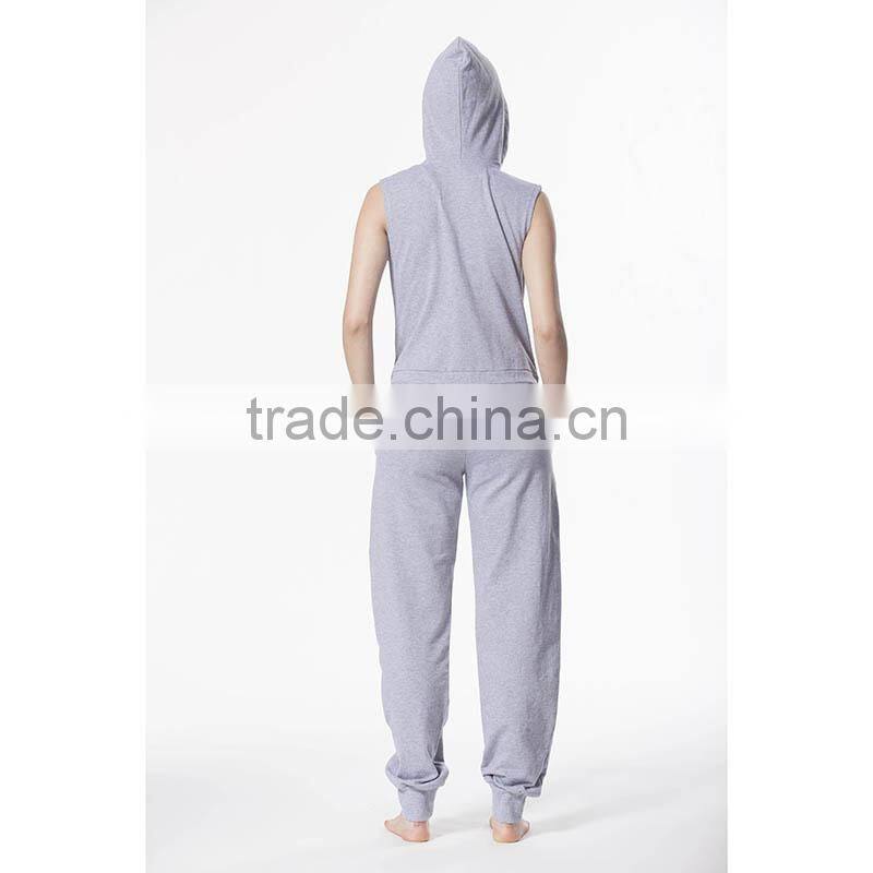 Latest design sleeveless onesie women jumpsuits and rompers
