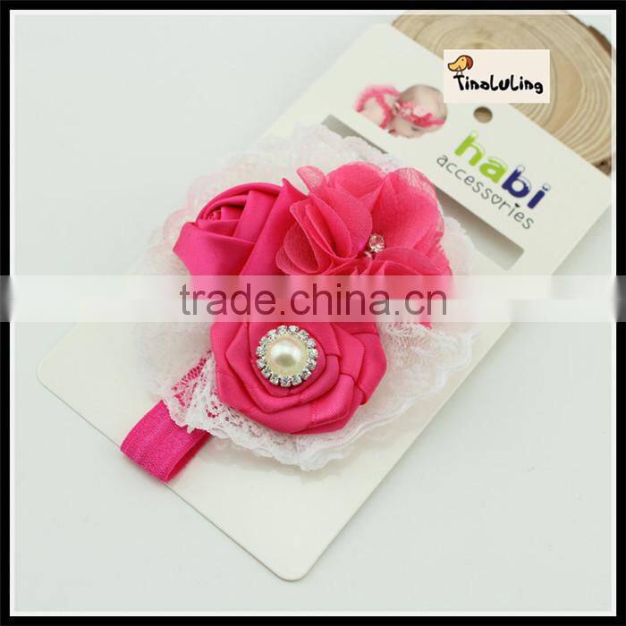 baby hair accessories, headbands felt craft vintage hair accessoreis TLLC-42