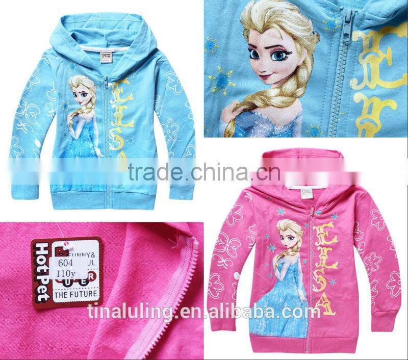 fashion boys and girls zipper-up hoodie,children's clothing kids sweatshirt for 2-8 years baby pullover