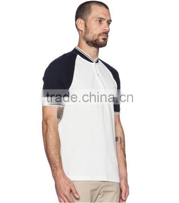 Wholesale stylish mens polo shirts no collar